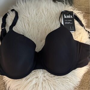 Knix FreeFlex™ Demi Bra Black 38DD NWT